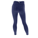 WRUP Curvy Fashion - High Waisted - Petite Length - Indigo Blue