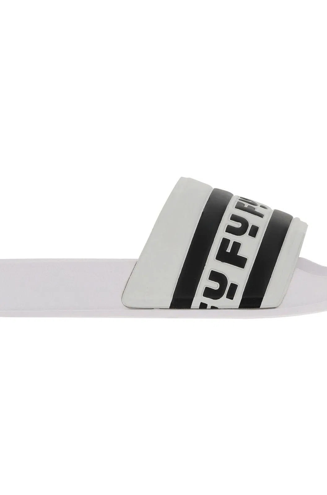 Amalfi Slide - White + Black