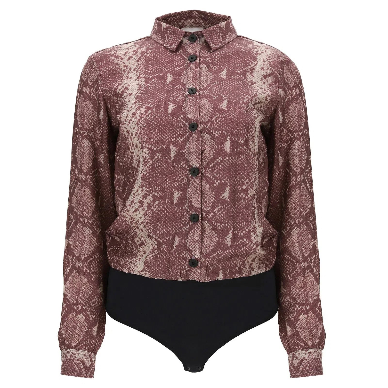 Body Camisero Blusa - Python Pink 1