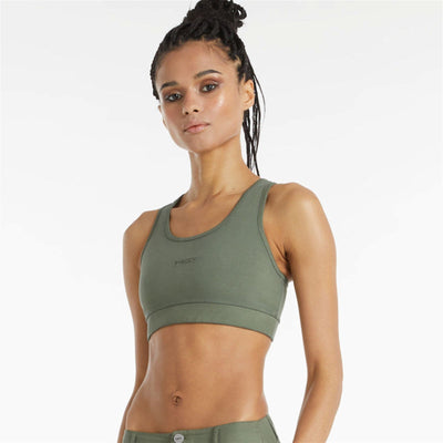 Crop Top - Military Green