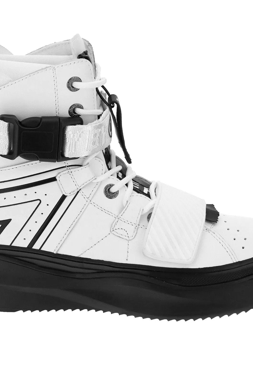 Dance Boot - White + Black