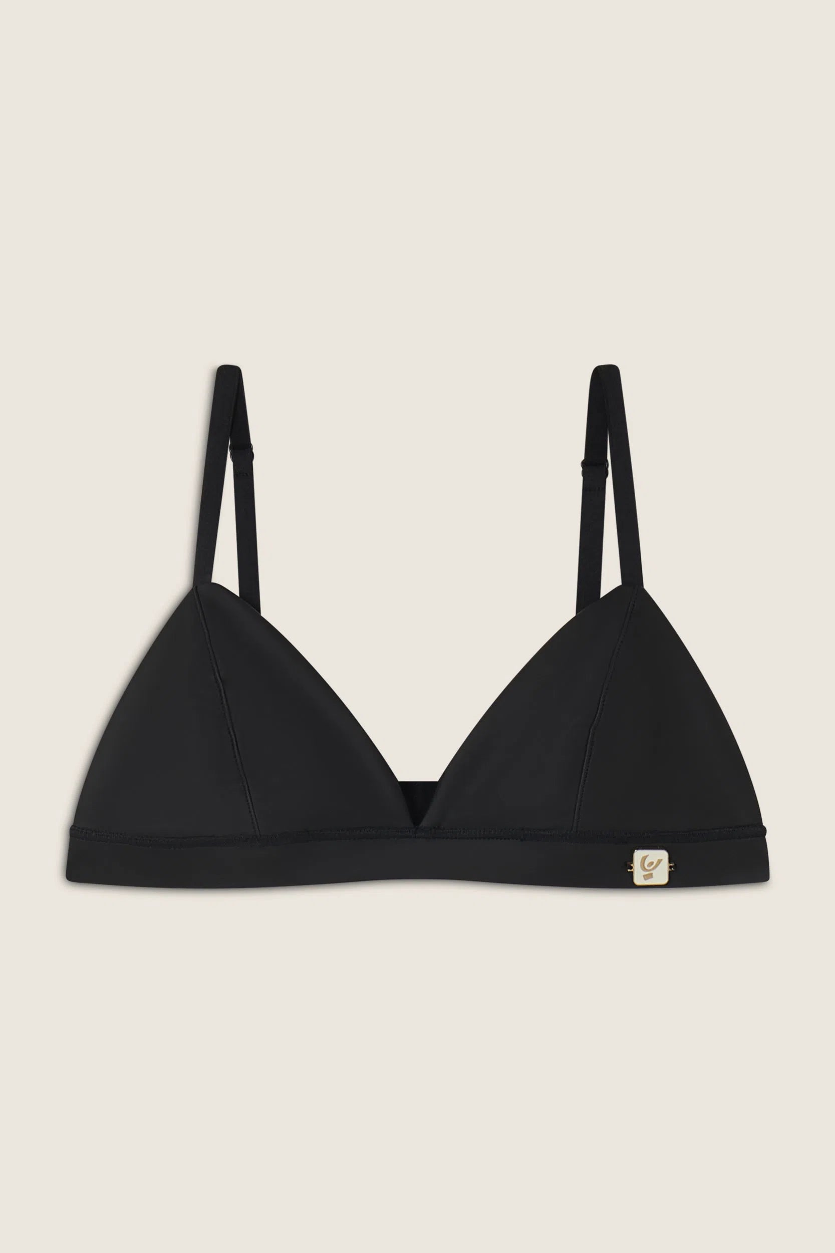 Faux Leather Bralette - Black 2