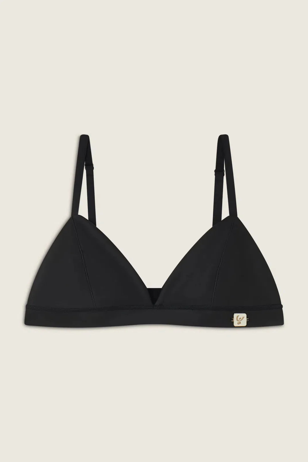 Faux Leather Bralette - Black 2