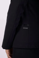 Made In Italy Suit Blazer - Black