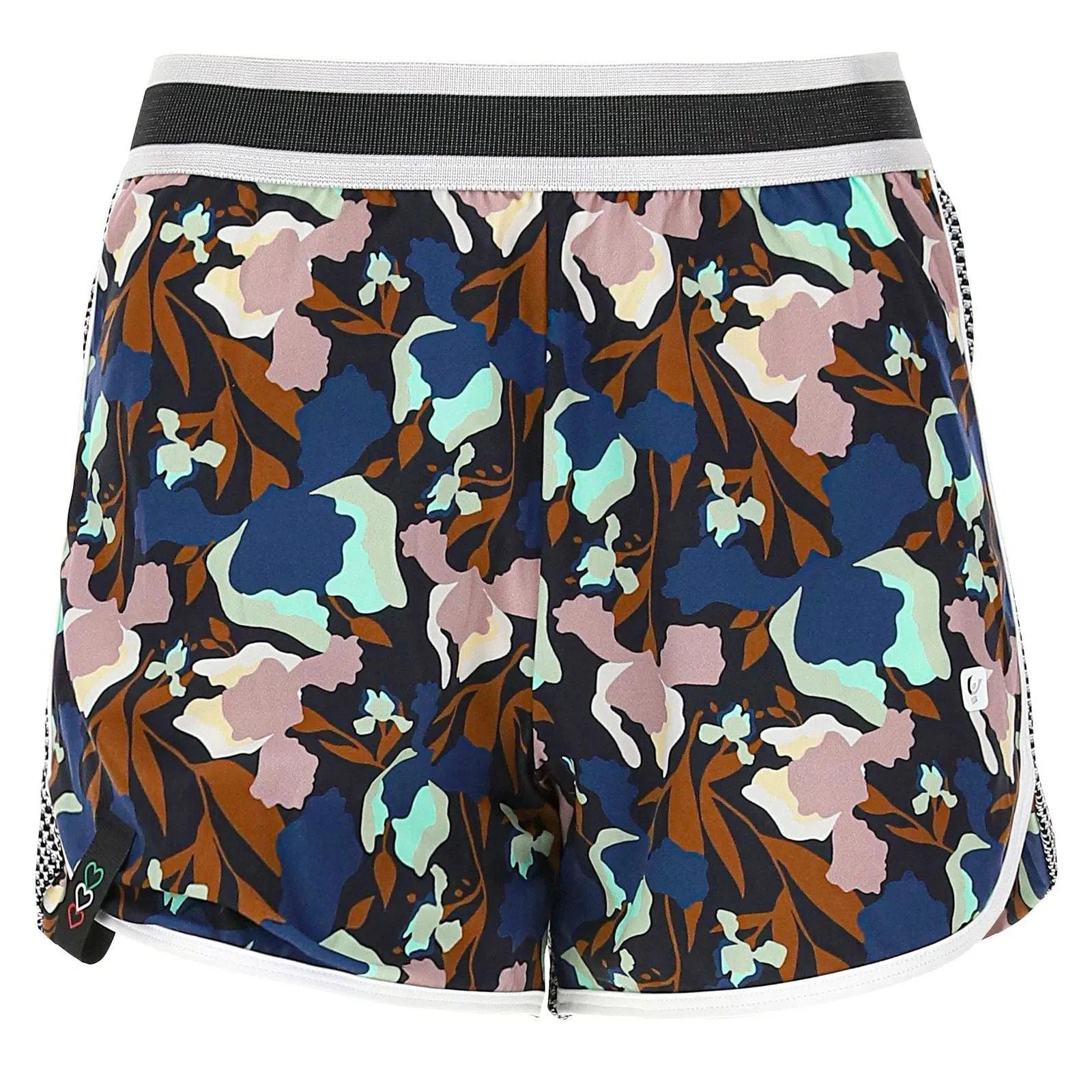 MII Sport Shorts Mid Rise - Estampado floral 2