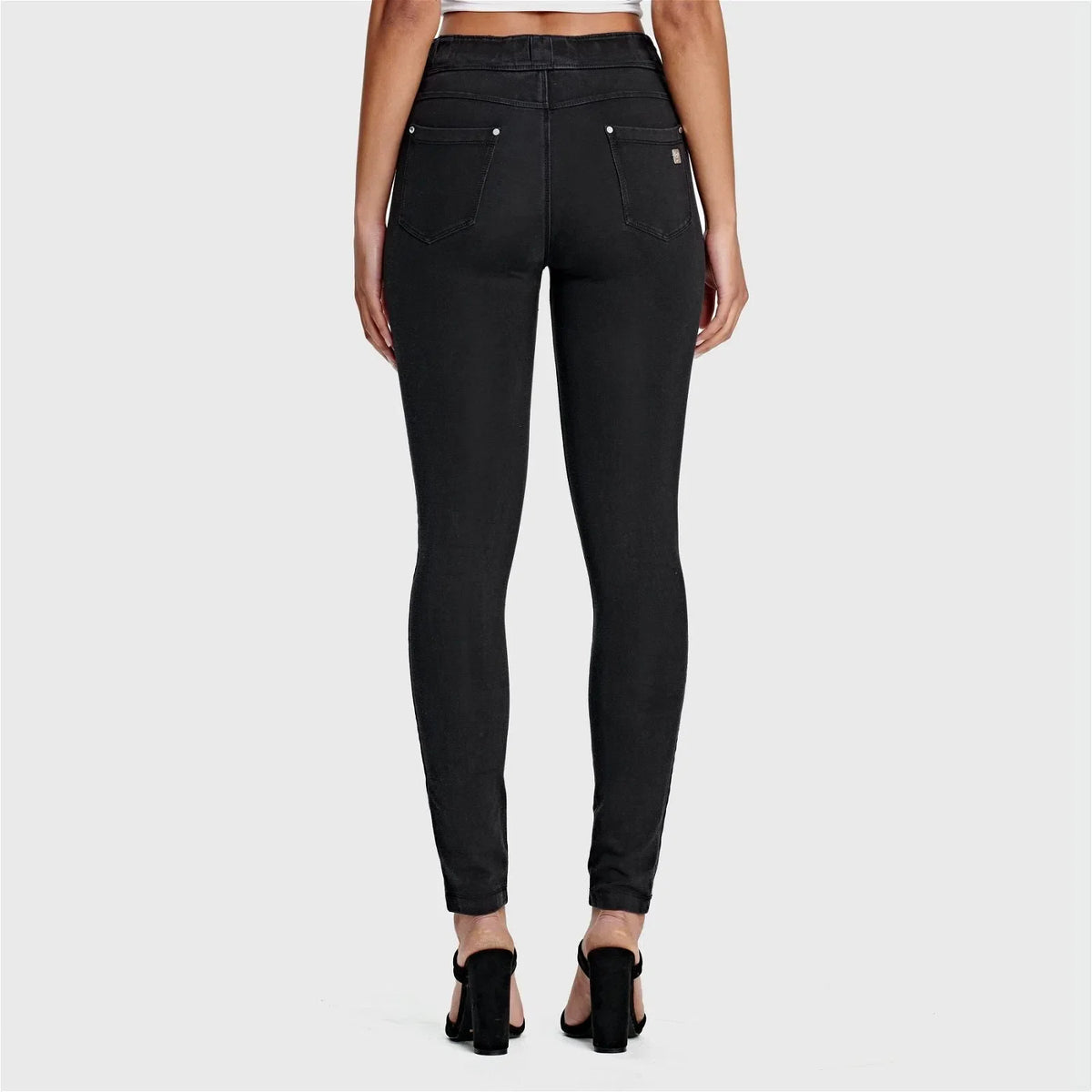 Black + Black Stitching High Waisted Full Length N.O.W Black + Black Stitching High Waisted Full Length N.O.W