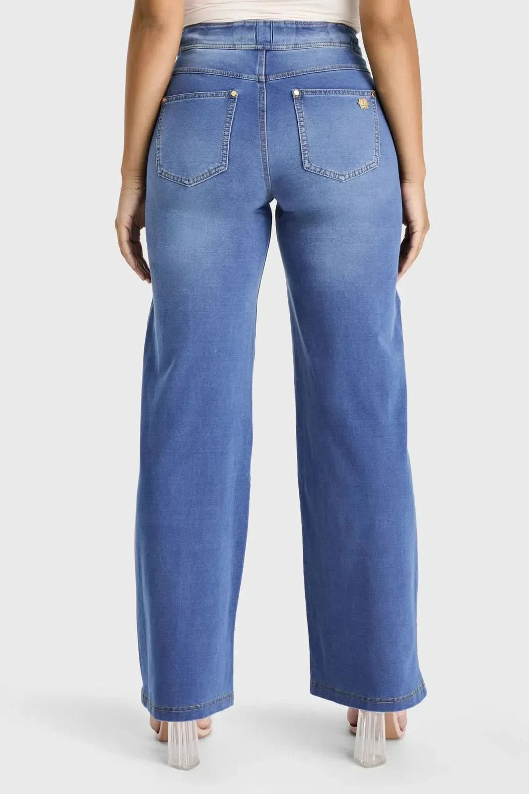 【HI FI FNK】21FW★ Clean Two-Tuck Denim Pants N.O.W® Denim Limited Edition - High Waisted - Wide Leg