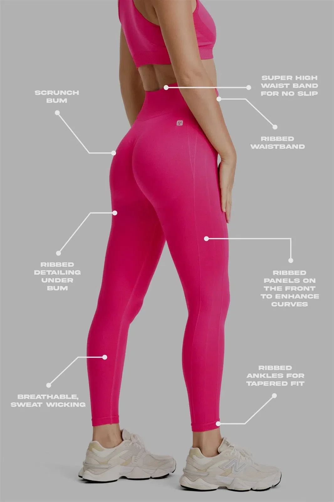 Hot Cross Wide Leg Pant - Hot Punk | Tiger Friday Dancewear