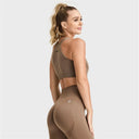 Seamless Sports Bra - Mocha