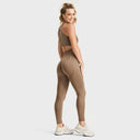Seamless Sports Bra - Mocha