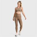 Seamless Sports Bra - Mocha