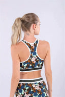 MII Sports Crop Top - Floral Print