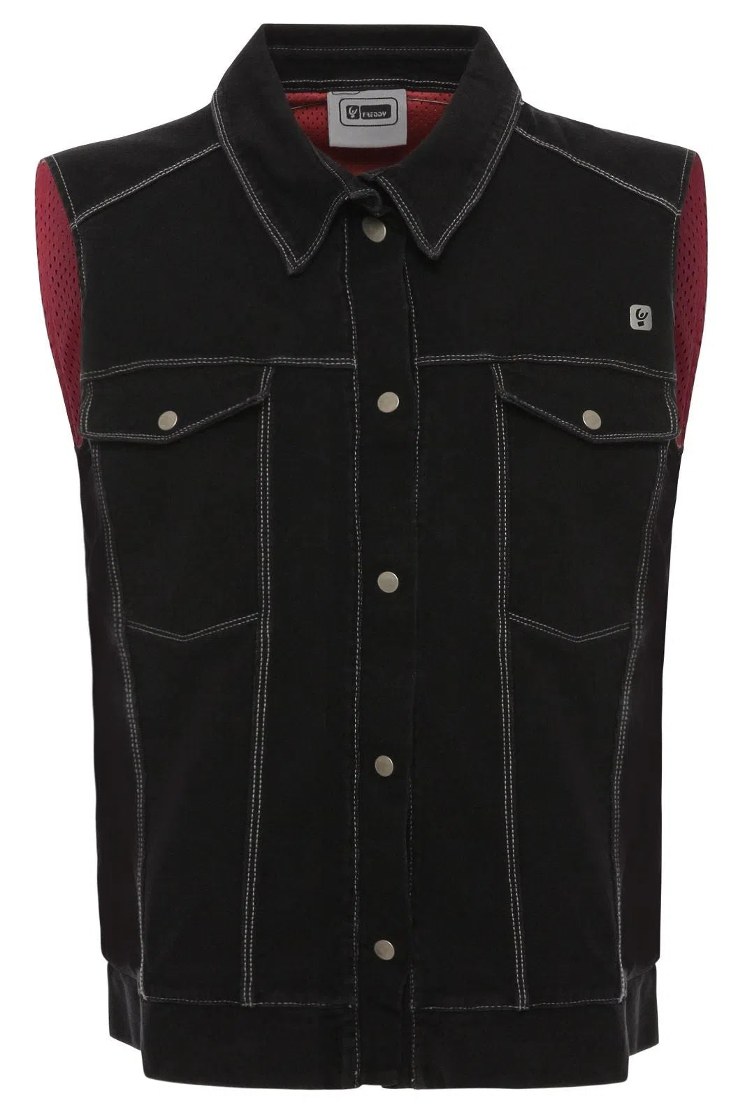 Women&#39;s Vest - Black Denim