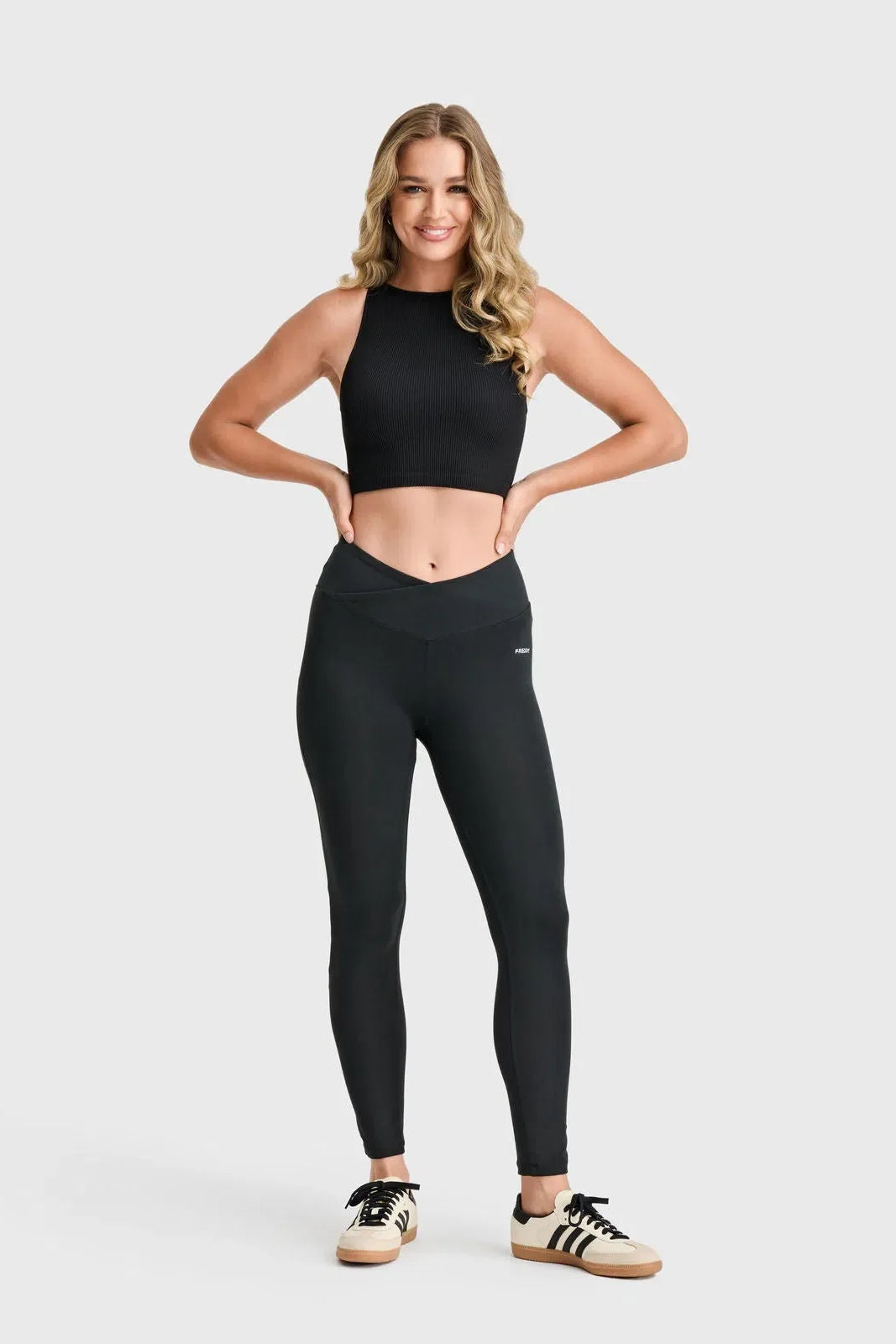WRUP Core Fashion - High Waisted - Petite Length - Black 2