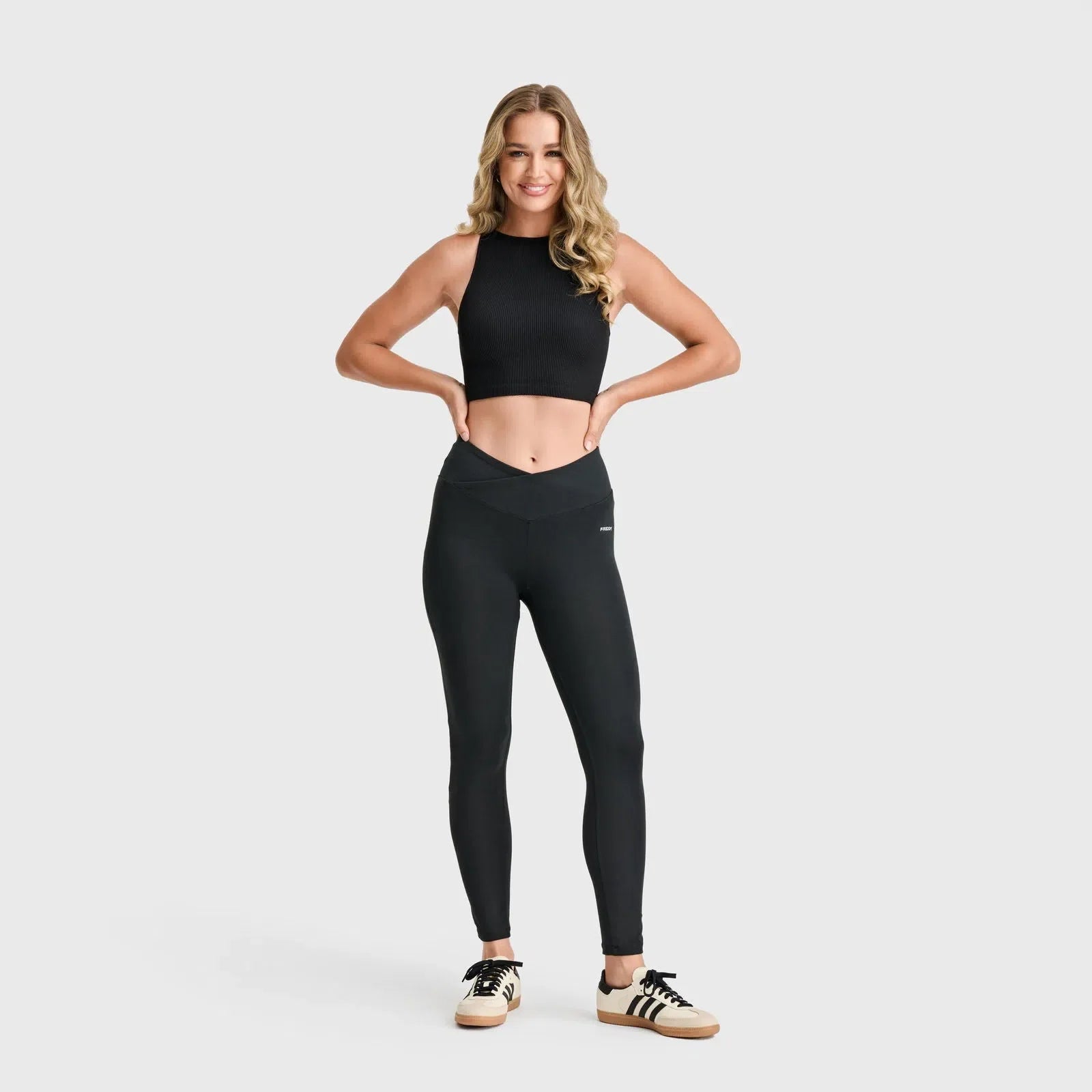 WRUP Core Fashion - High Waisted - Petite Length - Black 2