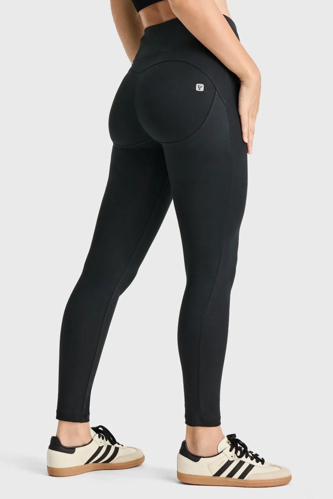 WRUP Core Fashion - High Waisted - Petite Length - Black 1