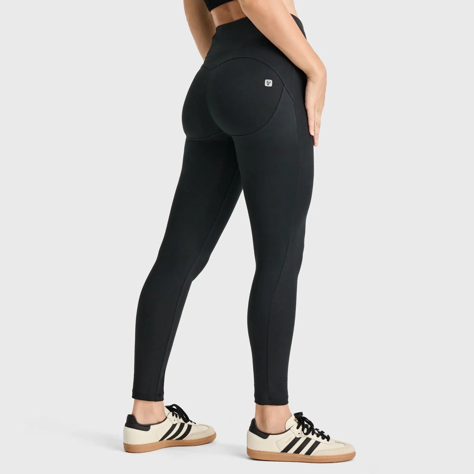 WRUP Core Fashion - High Waisted - Petite Length - Black 1