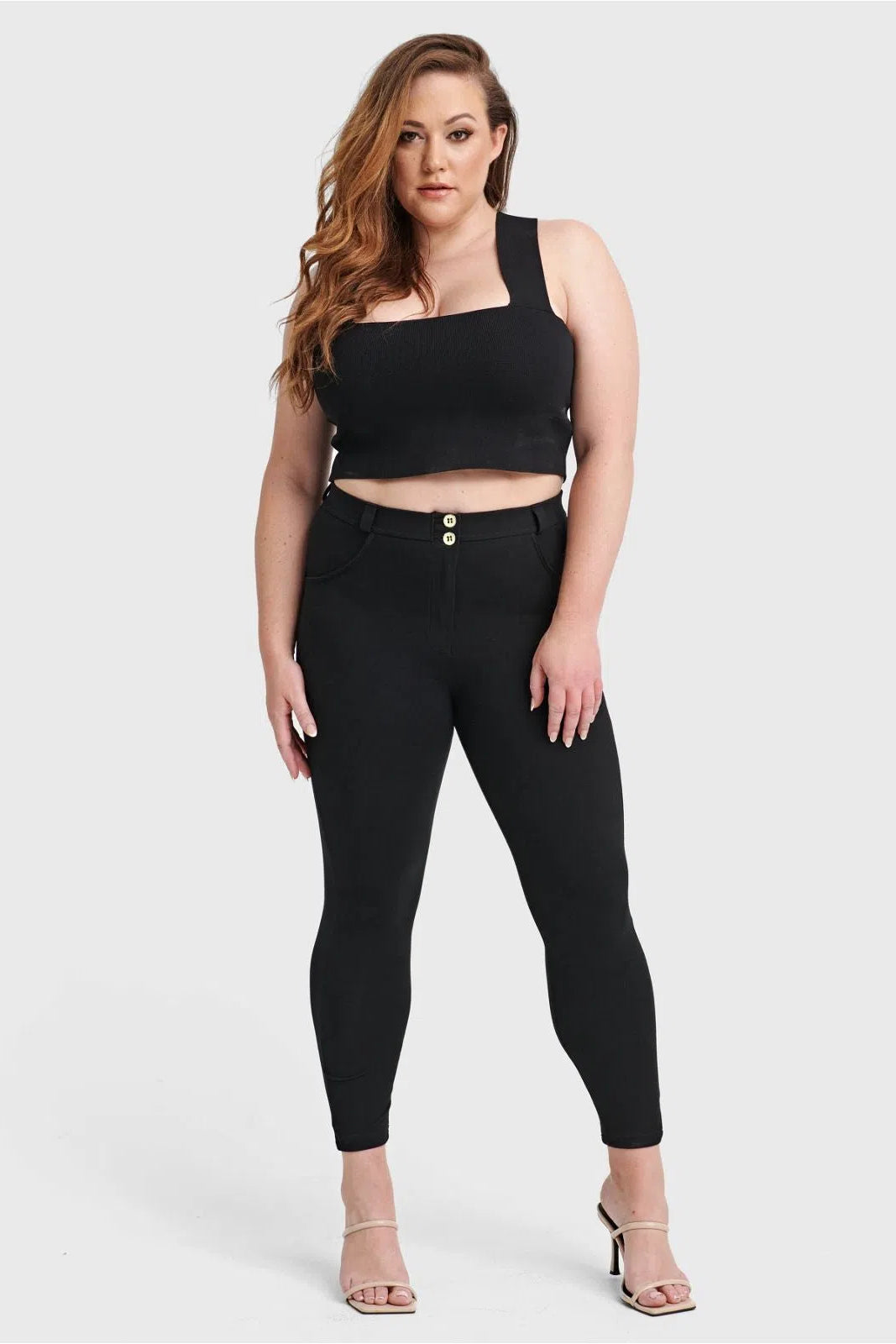 WR.UP® Curvy Fashion - High Waisted - Petite Length - Black 3