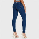 WRUP Denim - Low Rise - Full Length - Dark Blue + Yellow Stitching