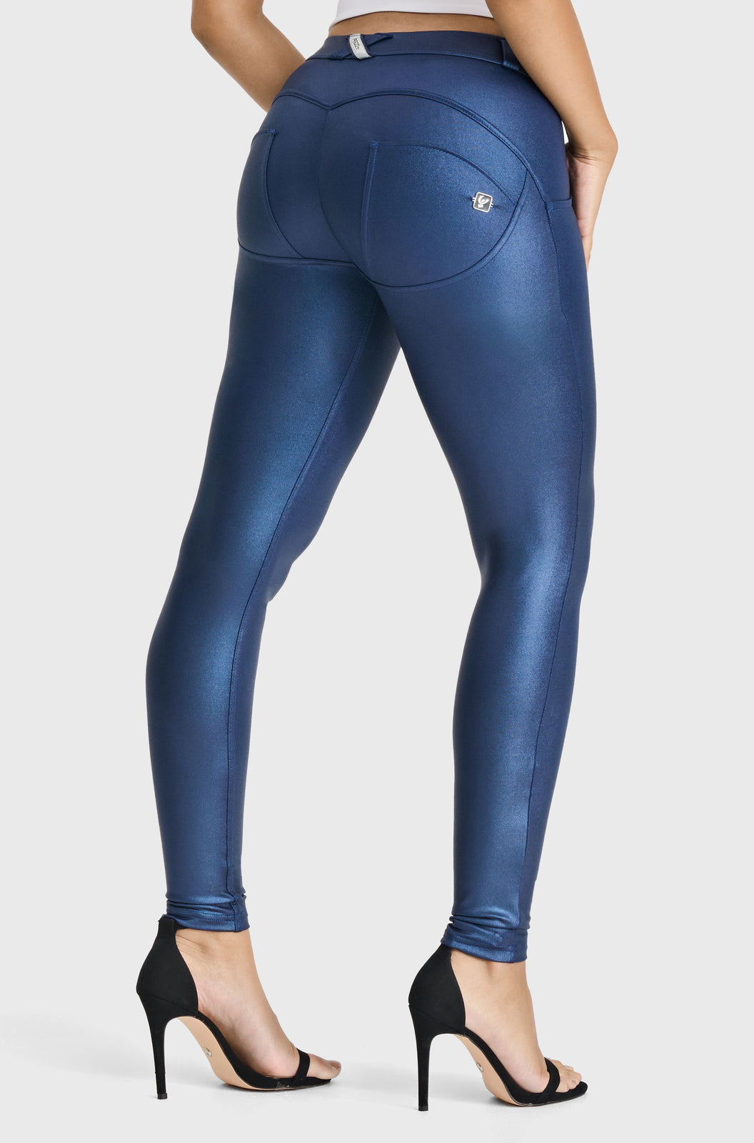 WR.UP® Disco Pants - Mid Rise - Full Length - Navy Blue