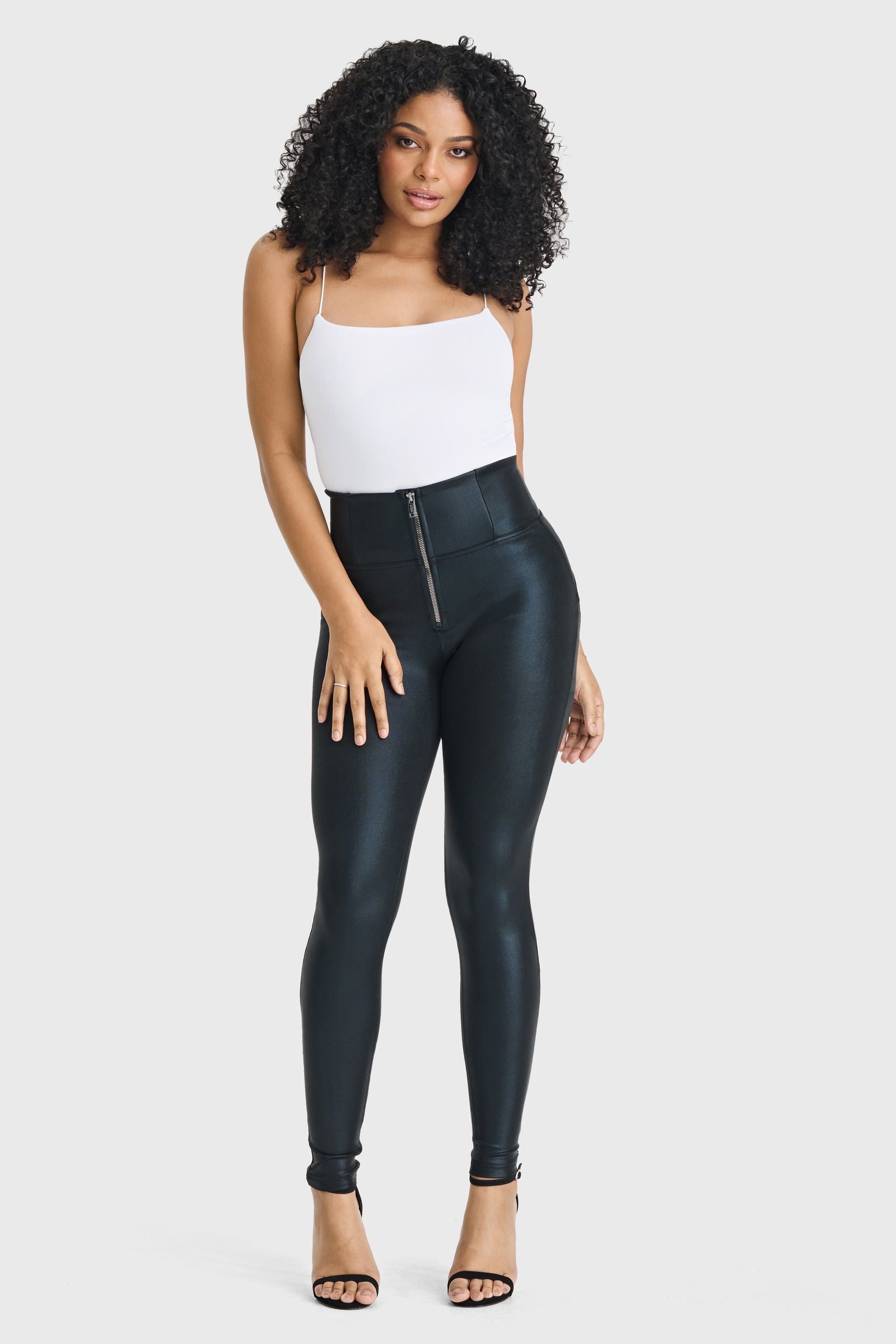 WR.UP® Disco Pants - Super High Waisted - Full Length - Black 2