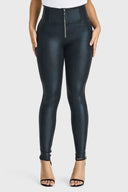 WRUP Disco Pants - Super High Waisted - Full Length - Black