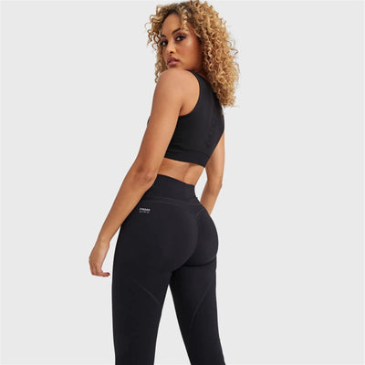 WRUP Diwo Pro Sport - High Waisted - Petite Length - Black