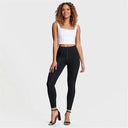 WRUP Fashion - High Waisted - Petite Length - Black