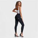 WRUP Fashion - High Waisted - Petite Length - Black