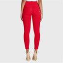 WRUP Fashion - High Waisted - Petite Length - Red