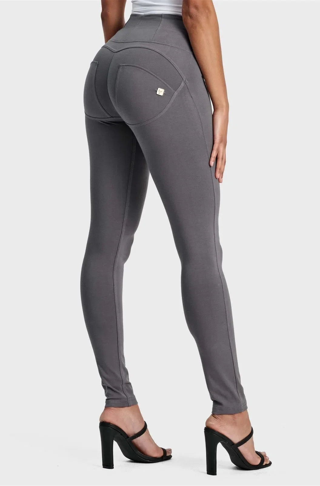 WRUP Fashion - High Waisted - Full Length - Grey