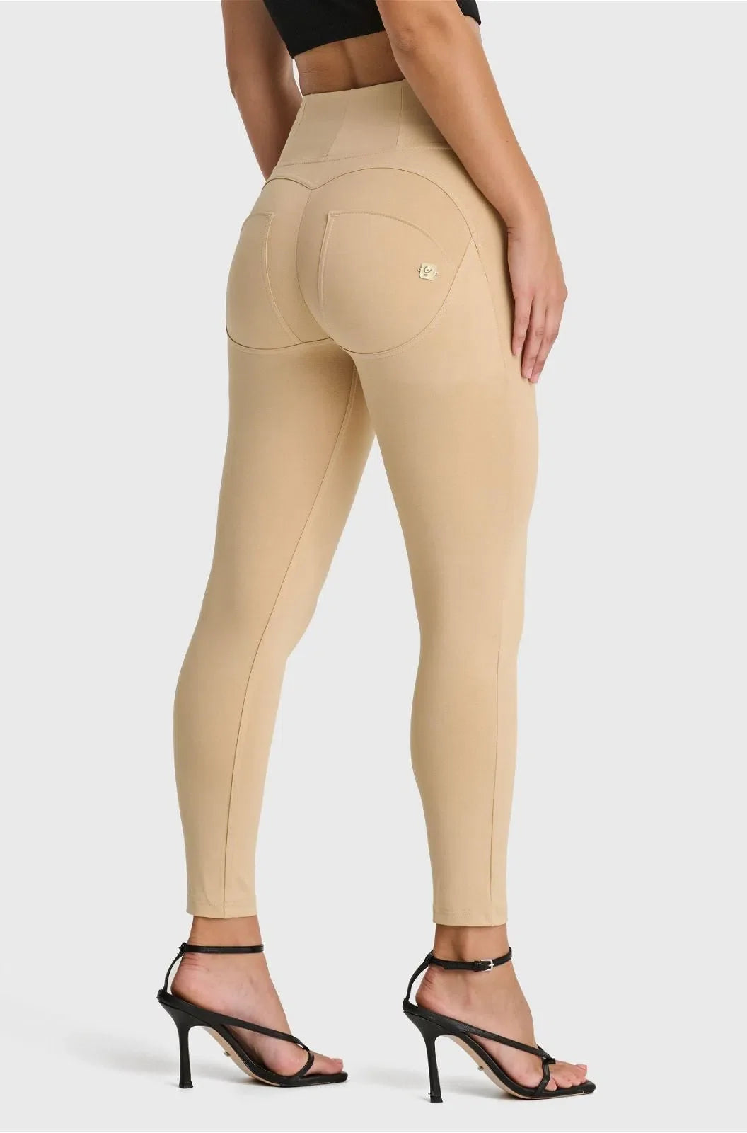 WR.UP® Fashion - High Waisted - Full Length - Latte