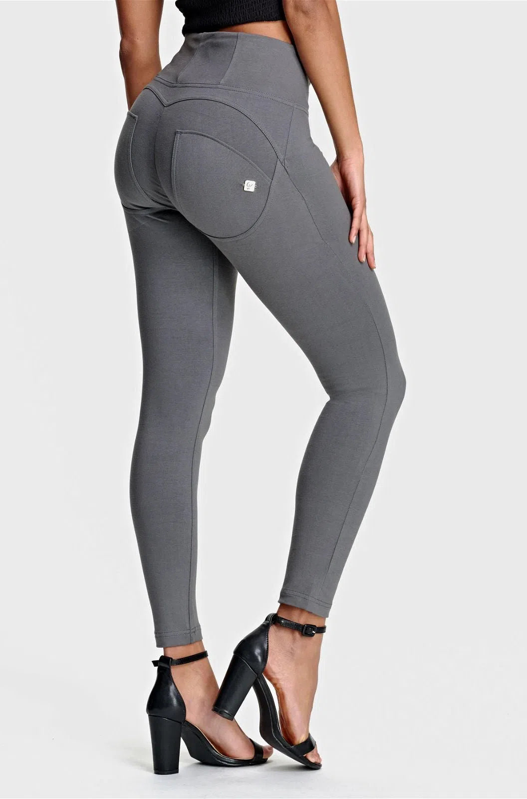 WR.UP® Fashion - High Waisted - Petite Length - Grey