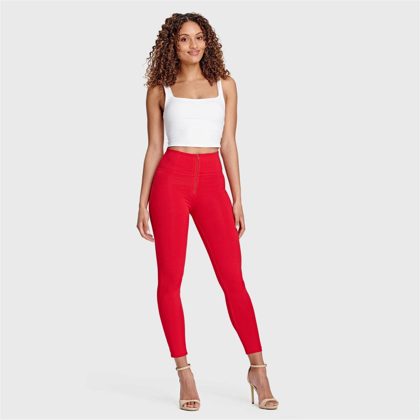 WR.UP® Fashion - High Waisted - Petite Length - Red 3