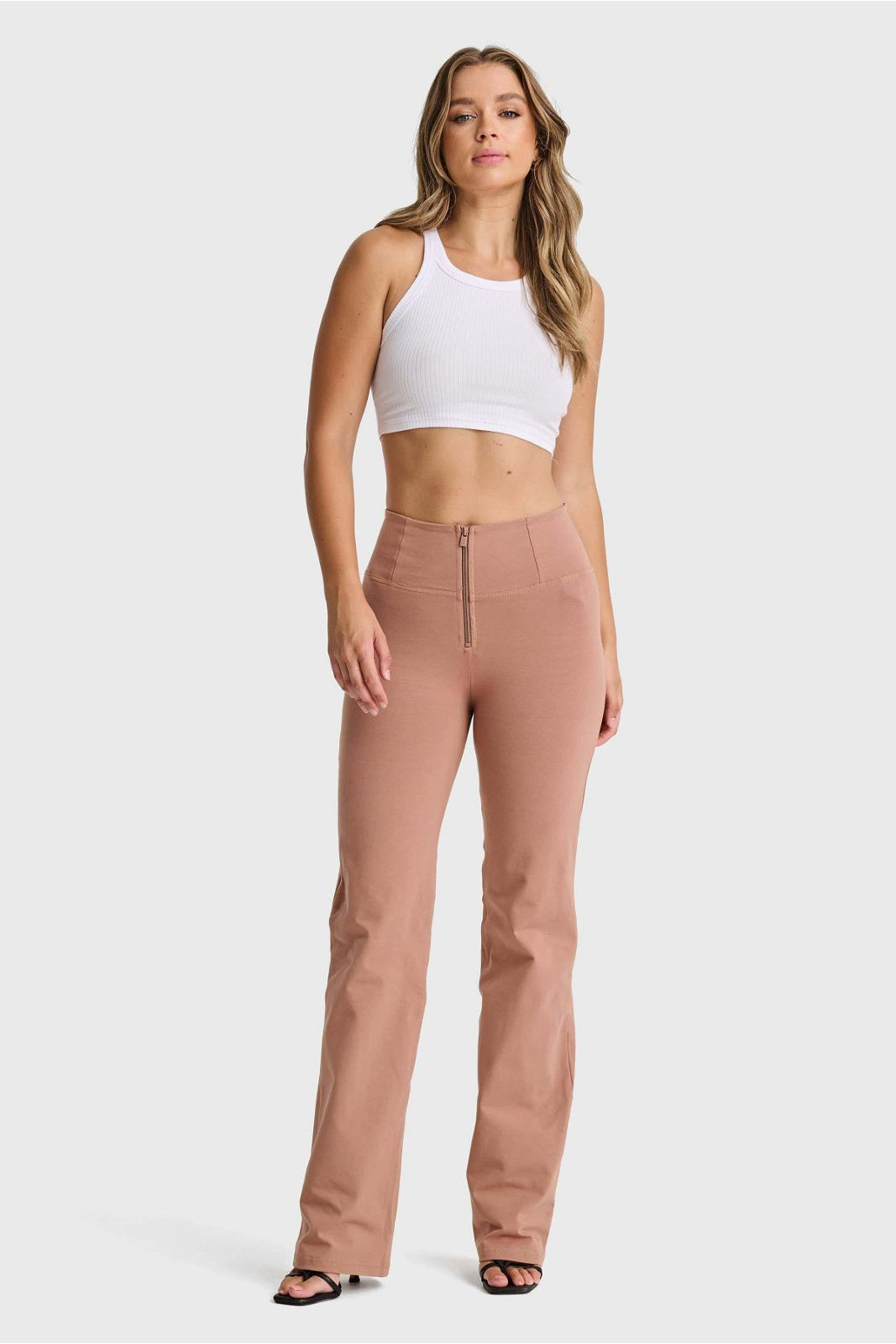 WR.UP® Fashion - High Waisted - Straight Flare - Mocha 2