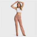 WRUP Fashion - High Waisted - Straight Flare - Mocha