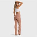 WRUP Fashion - High Waisted - Straight Flare - Mocha