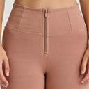 WRUP Fashion - High Waisted - Straight Flare - Mocha