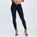 WRUP Fashion - Mid Rise - Petite Length - Black