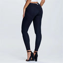 WRUP Fashion - Mid Rise - Petite Length - Black