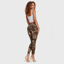 WRUP Fashion - Mid Rise - Petite Length - Brown Camo