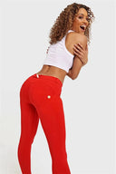 WRUP Fashion - Mid Rise - Petite Length - Red