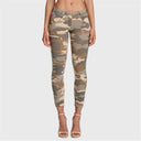 WRUP Fashion - Mid Rise - Petite Length - Sand Camo