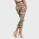 WRUP Fashion - Mid Rise - Petite Length - Sand Camo