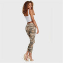 WRUP Fashion - Mid Rise - Petite Length - Sand Camo