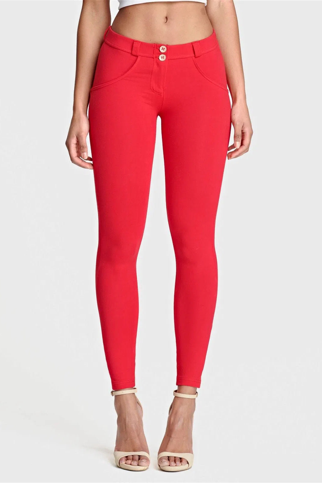 WR.UP® Fashion - Mid Rise - Full Length - Red 2