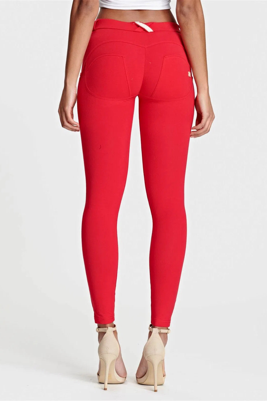 WR.UP® Fashion - Mid Rise - Full Length - Red 3