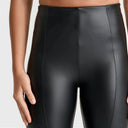 WRUP Faux Leather - Super High Waisted - Super Flare - Black