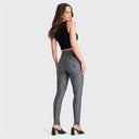 WRUP Jacquard - High Waisted - Full Length - Grey