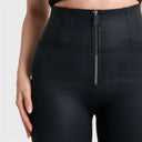 WRUP Metallic Lurex - Super High Waisted - Full Length - Midnight Black